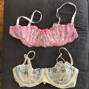 Underwire Demi bras size 34 & 34B